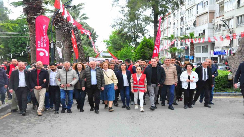 Manisa&rsquo;da 1 Mayıs kutlaması
