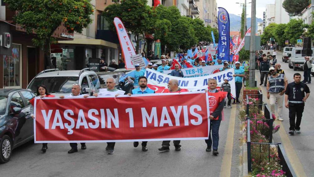 Aydın&rsquo;da &rsquo;iş&ccedil;iler&rsquo; i&ccedil;in y&uuml;r&uuml;d&uuml;ler
