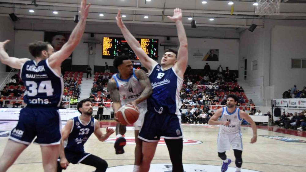 Basketbol S&uuml;per Ligi: Aliağa Petkimspor: 76 - Bah&ccedil;eşehir Koleji: 95
