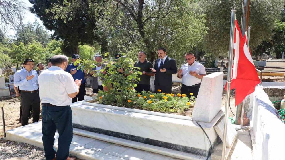 Şehit jandarma er Altun mezarı başında anıldı
