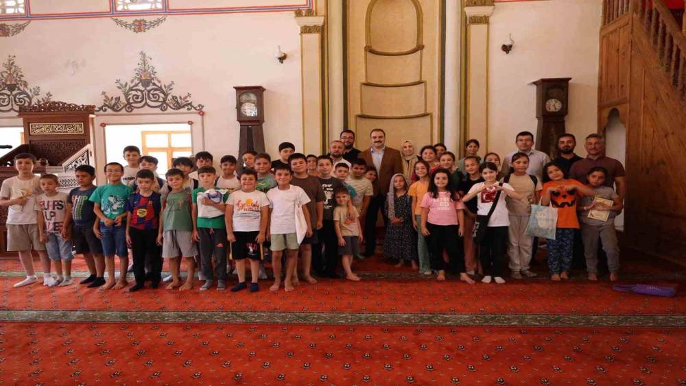 Kaymakam Battal &ouml;ğrencilerle bir araya geldi
