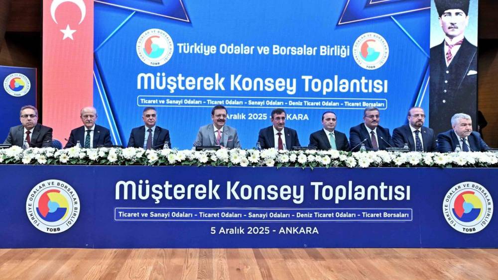 TOBB tarafından müşterek konsey toplantısı yapıldı