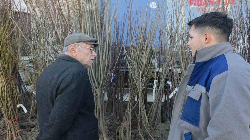 K&uuml;tahya&rsquo;da fidan satışlarına ilgi

