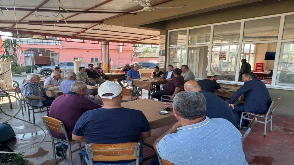 AK Parti İl Başkanı Subaşıoğlu, Sarayk&ouml;y&rsquo;de buğday hasadı yaptı
