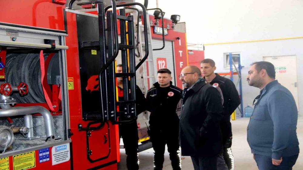 K&uuml;tahya OSB İtfaiyesi&rsquo;ne yeni ara&ccedil; takviyesi
