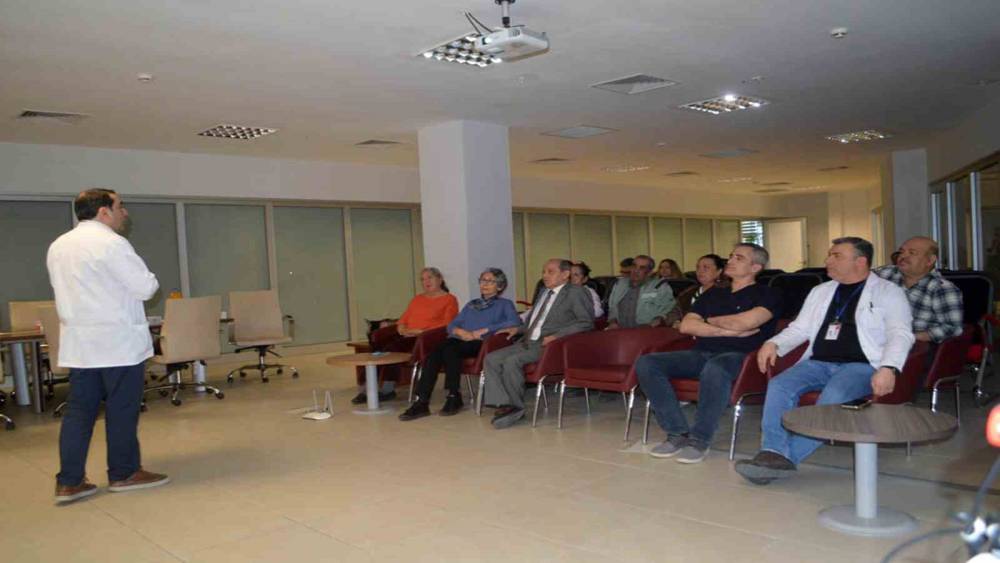 &lsquo;Pulmoner Rehabilitasyon Haftası&rsquo;nda hastalara bilgilendirme eğitimi
