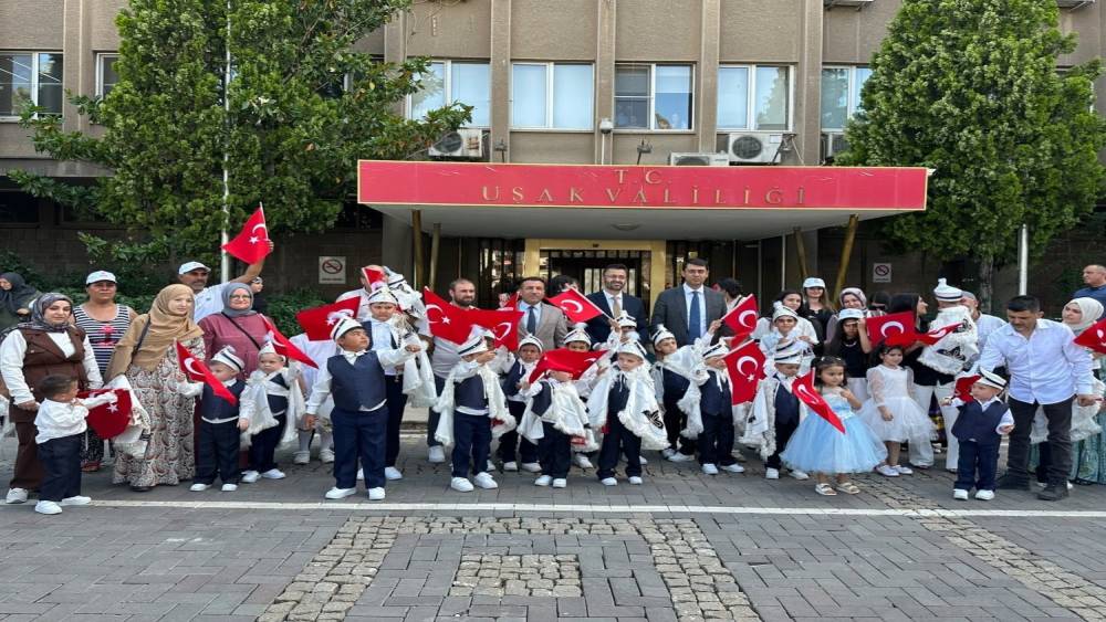 Uşak&rsquo;ta toplu s&uuml;nnet ş&ouml;leni ger&ccedil;ekleştirildi
