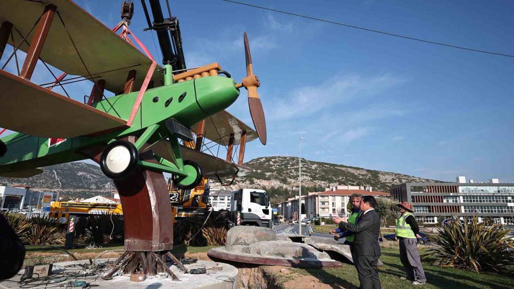 İsmet Tayyaresi yeniden Muğla&rsquo;nın kalbine yerleştirildi
