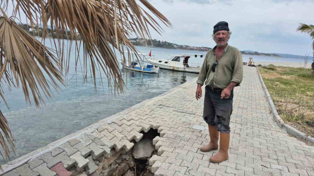Dat&ccedil;alı balık&ccedil;ıdan belediyeye tepki
