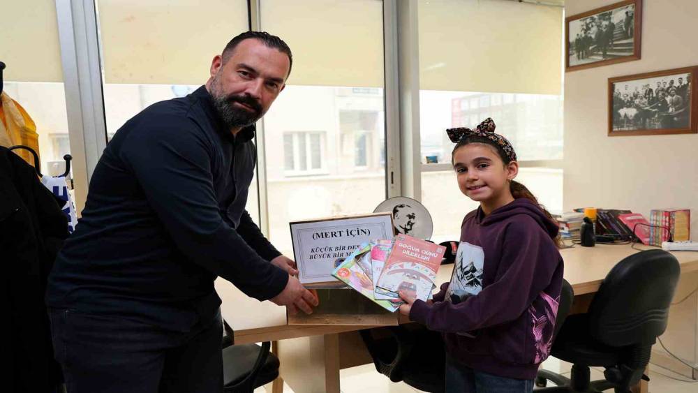 S&ouml;ke&rsquo;de minik y&uuml;rekten dayanışma &ouml;rneği
