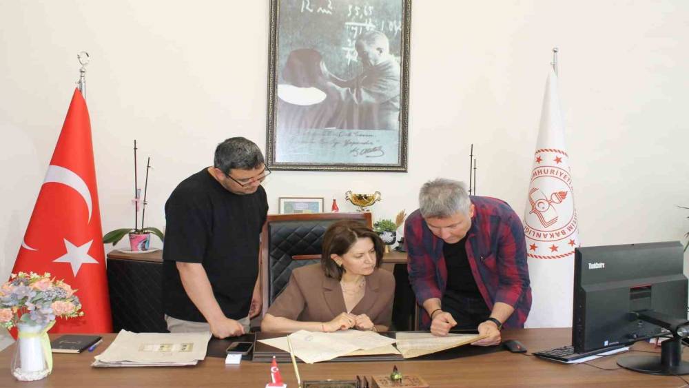 Altıntaş&rsquo;ta Maarif Arşivi &ccedil;alışmaları s&uuml;r&uuml;yor
