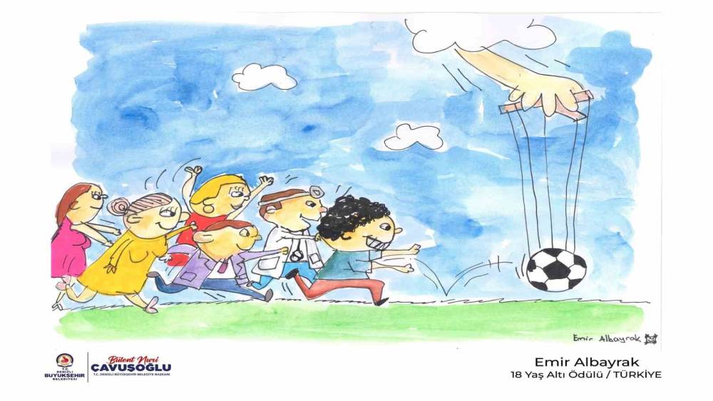 6. Uluslararası Karikat&uuml;r Yarışması sonu&ccedil;ları a&ccedil;ıklandı
