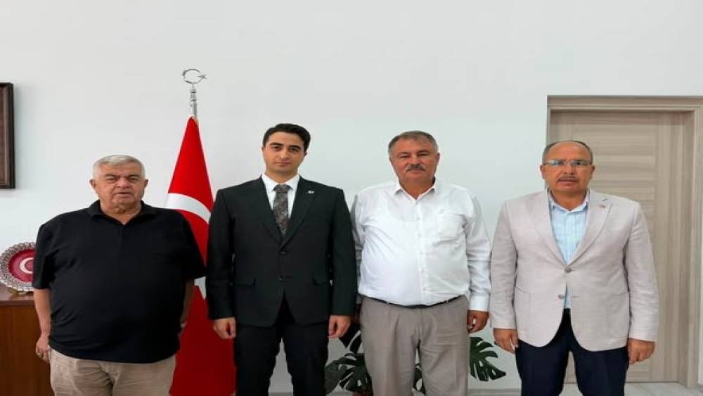 Başkan P&uuml;t&uuml;n&rsquo;den yeni Kaymakam Haydari&rsquo;ye hayırlı olsun ziyareti

