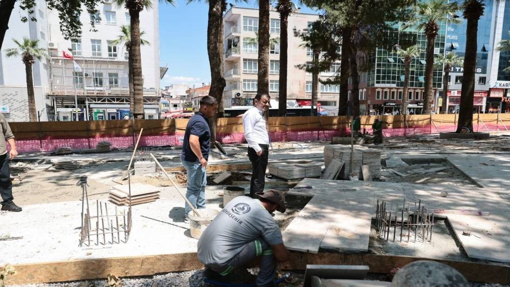 Başkan &Ccedil;avuşoğlu&rsquo;ndan Candoğan Parkı&rsquo;na yerinde inceleme
