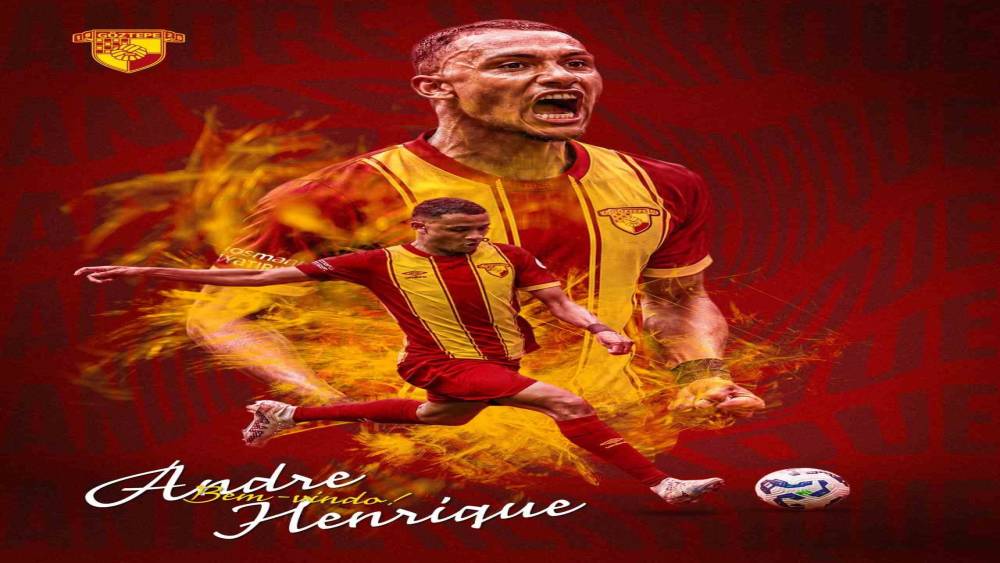 Andre Henrique: "G&ouml;ztepe&rsquo;ye transfer olduğum i&ccedil;in heyecanlıyım"
