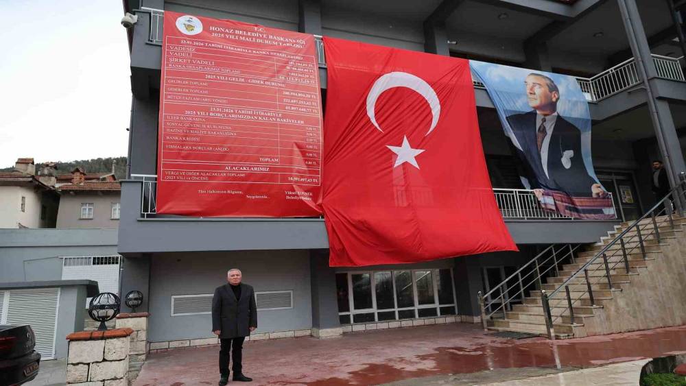 Honaz Belediyesinden şeffaf mali tablo: 2025 b&uuml;t&ccedil;esi fazla verdi
