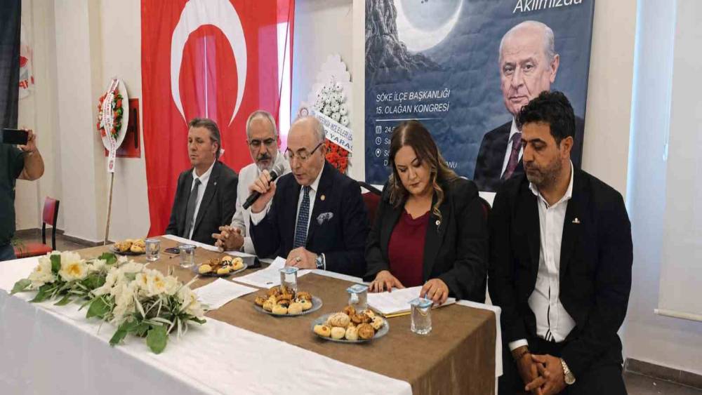 MHP S&ouml;ke&rsquo;de Onur Şahin d&ouml;nemi başladı
