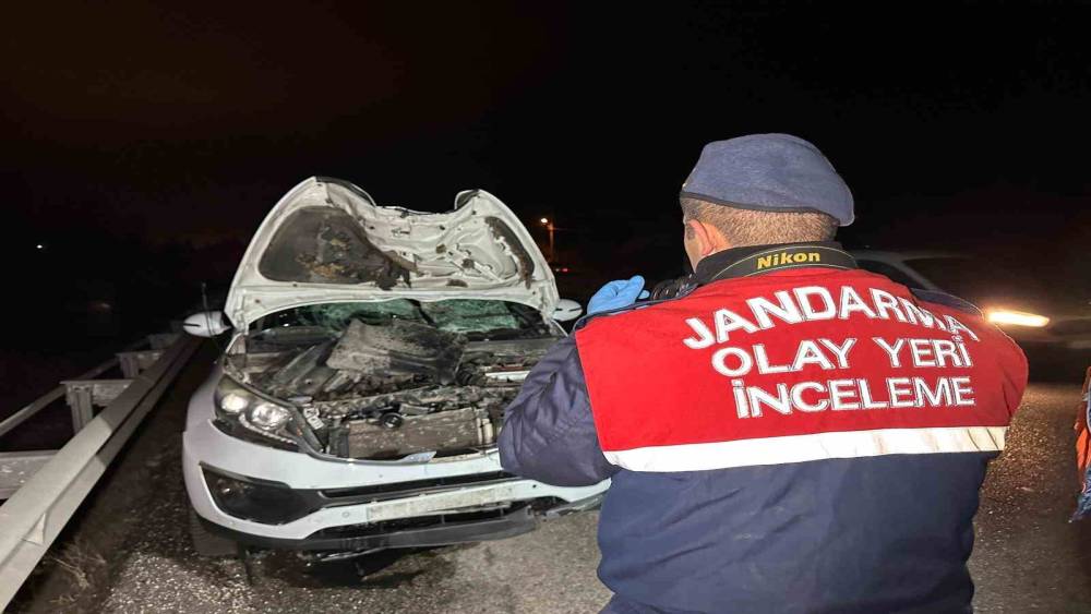 Uşak&rsquo;ta cipin &ccedil;arptığı yaya hayatını kaybetti
