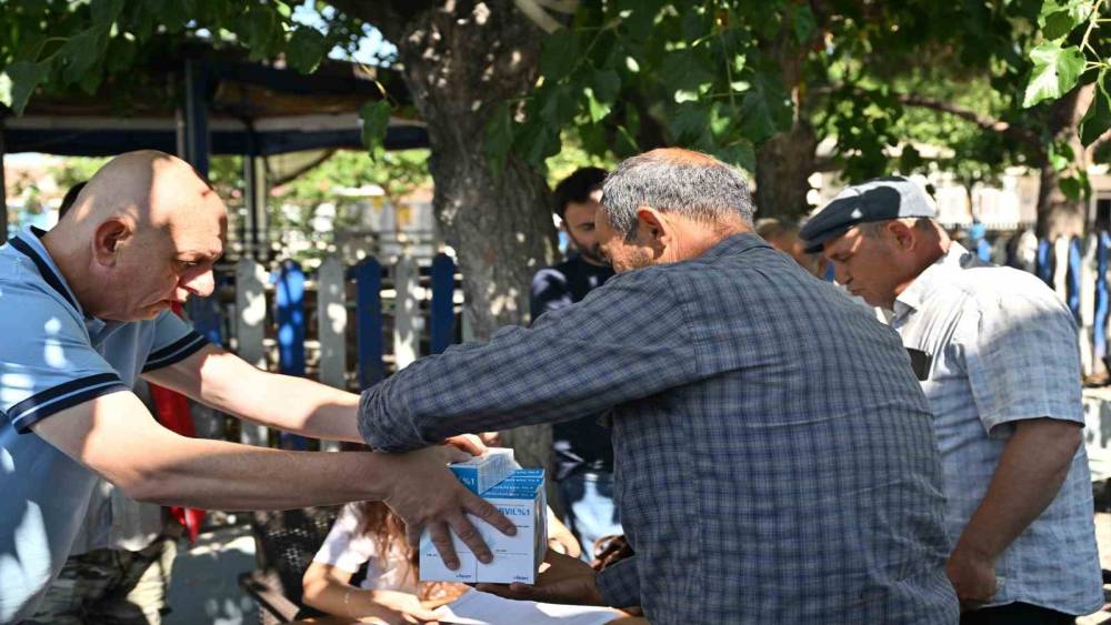Kene tehdidine karşı kırsalda ila&ccedil; desteği
