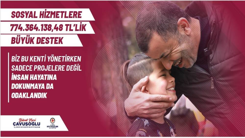 Denizli&rsquo;de sosyal hizmetleri i&ccedil;in 774 milyon TL&rsquo;lik dev b&uuml;t&ccedil;e
