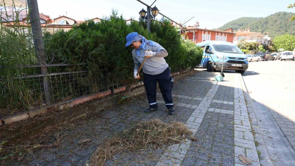 Marmaris&rsquo;te bahar temizliği başladı
