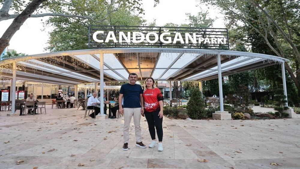 Denizli&rsquo;nin simge alanı Candoğan Parkı 59 g&uuml;nde yeni haline kavuştu

