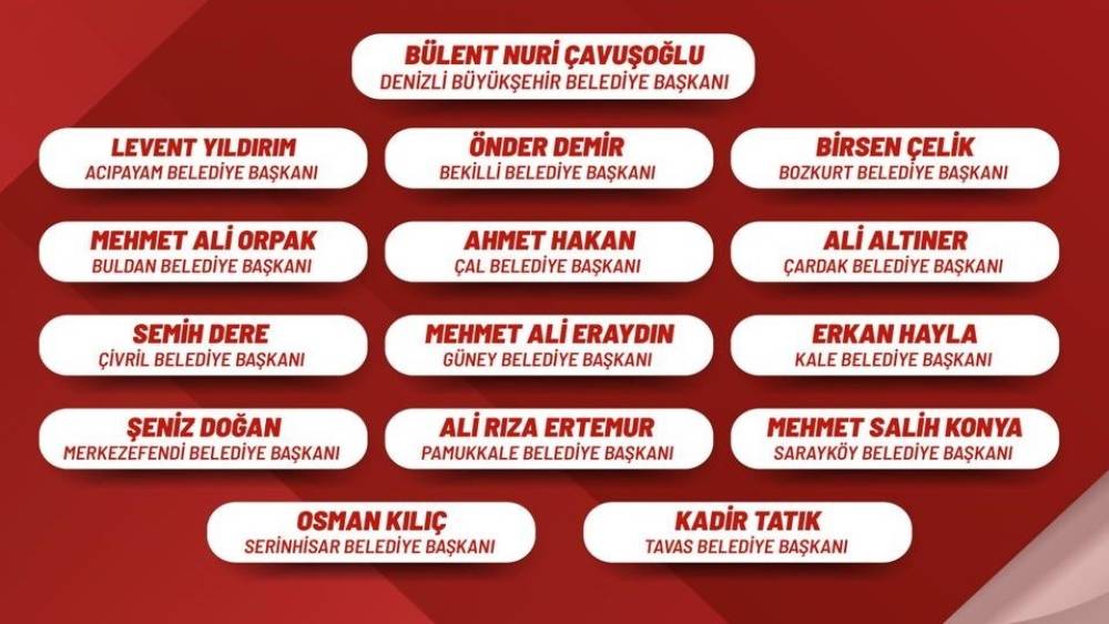 Başkan &Ccedil;avuşoğlu 15 belediye başkanının Yeni Parti&rsquo;ye katıldığını duyurdu
