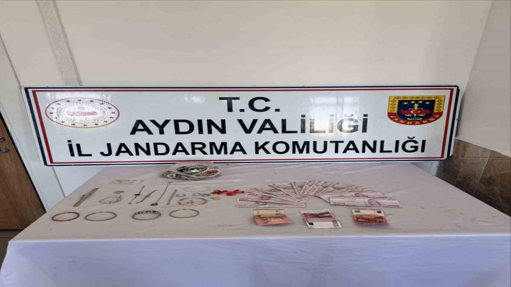 Nazilli&rsquo;de 850 bin TL&rsquo;lik ziynet eşyasını &ccedil;aldı, yakalandı
