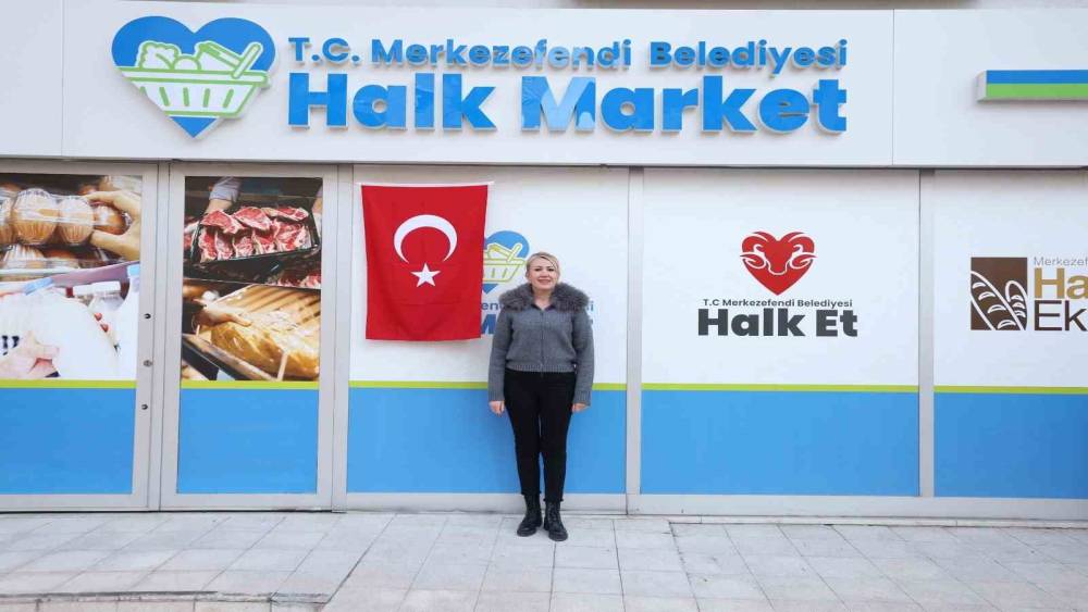 Merkezefendi Halk Market&rsquo;in 3. şubesi a&ccedil;ılıyor
