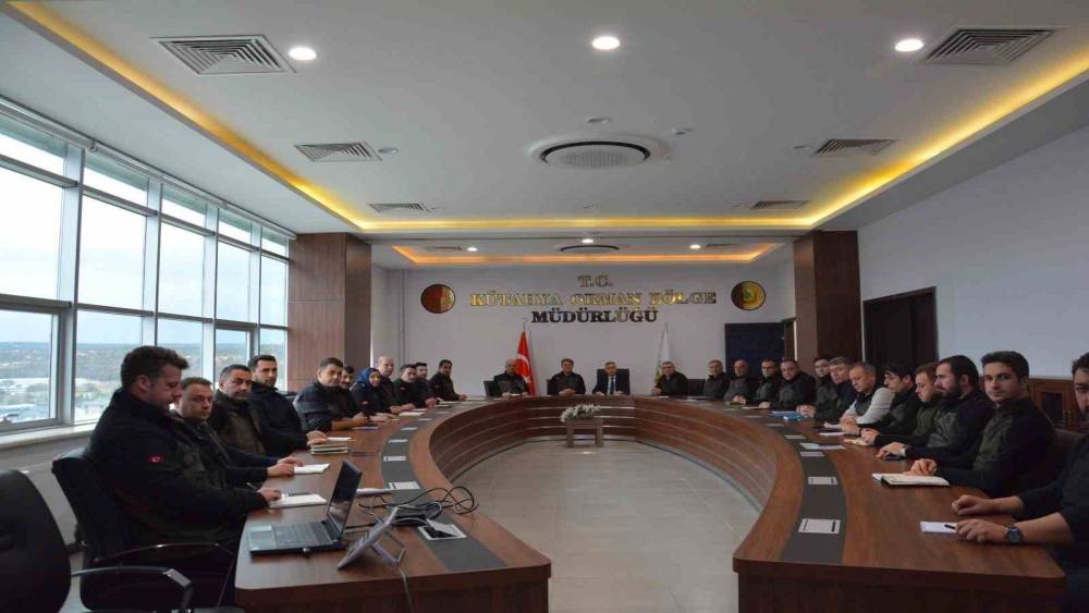 K&uuml;tahya&rsquo;da Orman İşletme M&uuml;d&uuml;rl&uuml;ğ&uuml; y&ouml;neticilerine eğitim
