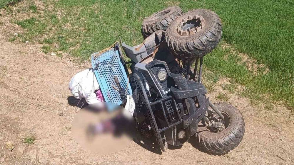Hisarcık&rsquo;ta devrilen ATV&rsquo;in altında kalan kadın hayatını kaybetti
